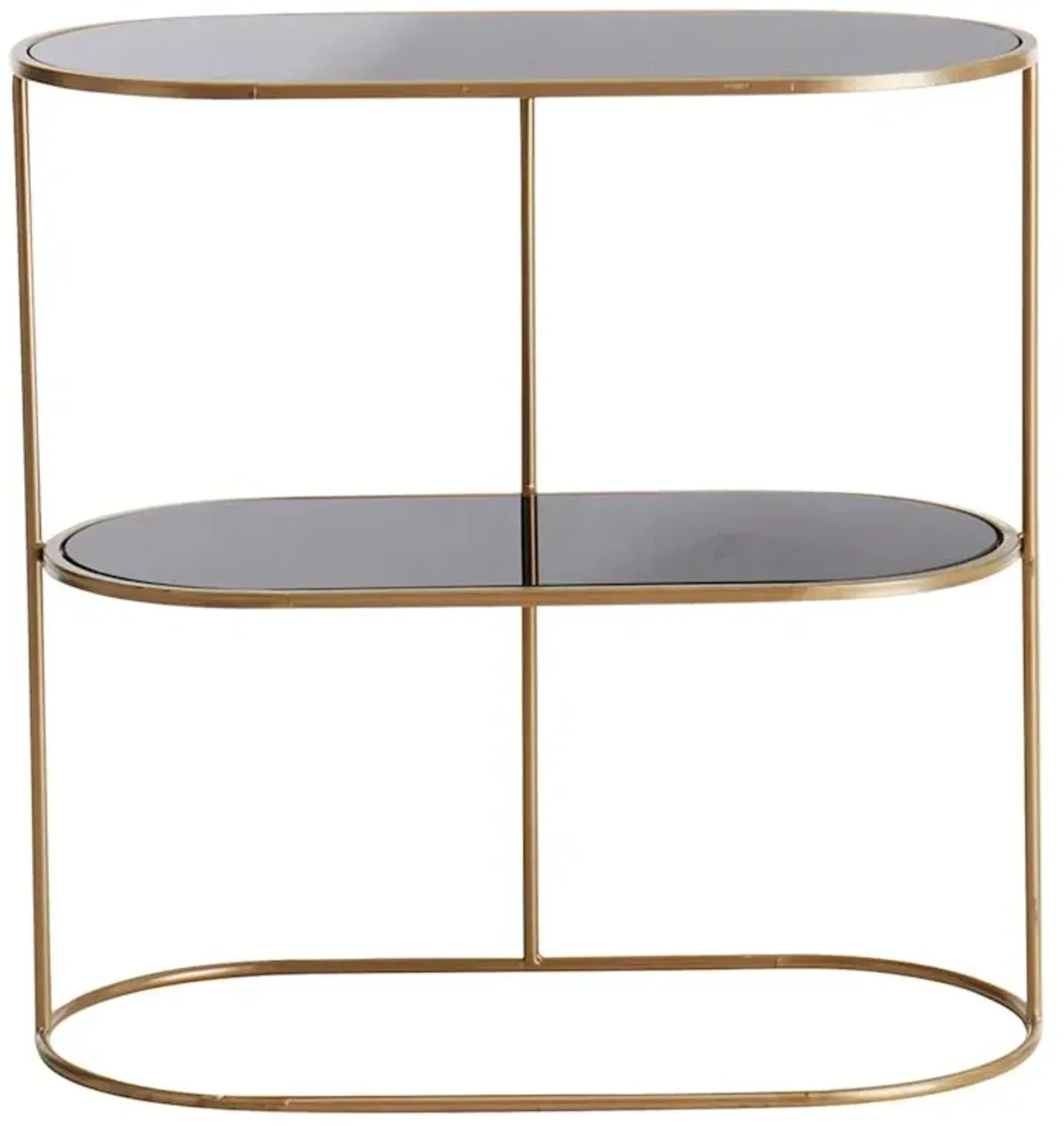 Crosby St. Luxe Accent Table, Gold