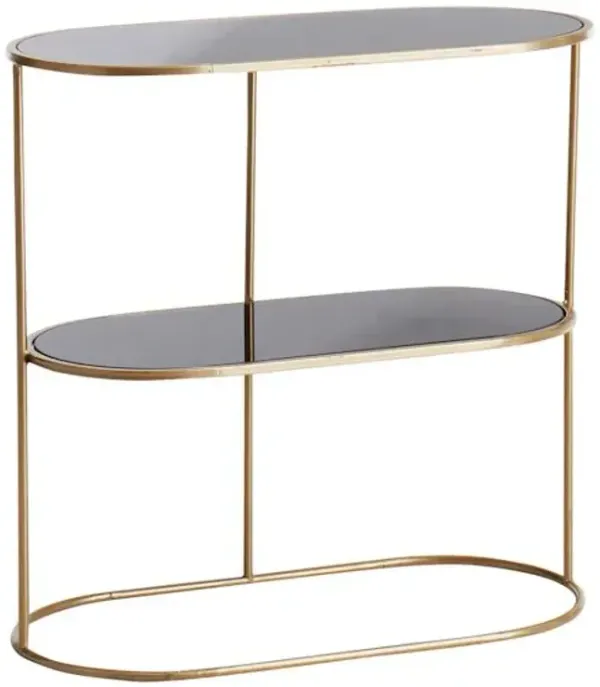 Crosby St. Luxe Accent Table, Gold
