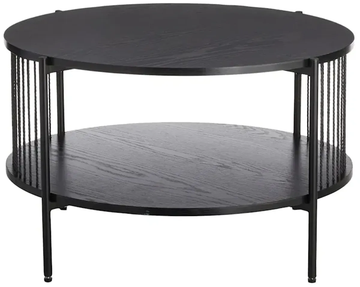 Crosby St. Xander Coffee Table, Black