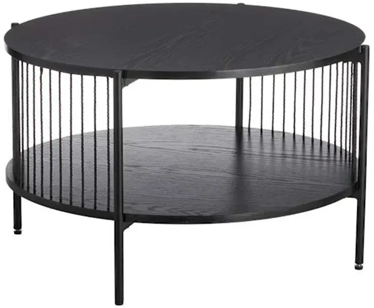 Crosby St. Xander Coffee Table, Black