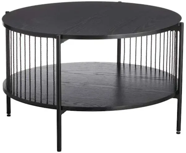 Crosby St. Xander Coffee Table, Black