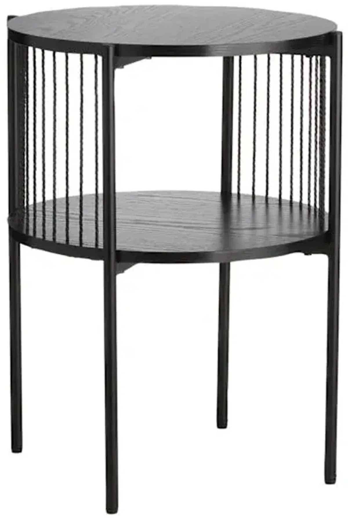 Crosby St. Xander Accent Table, Black