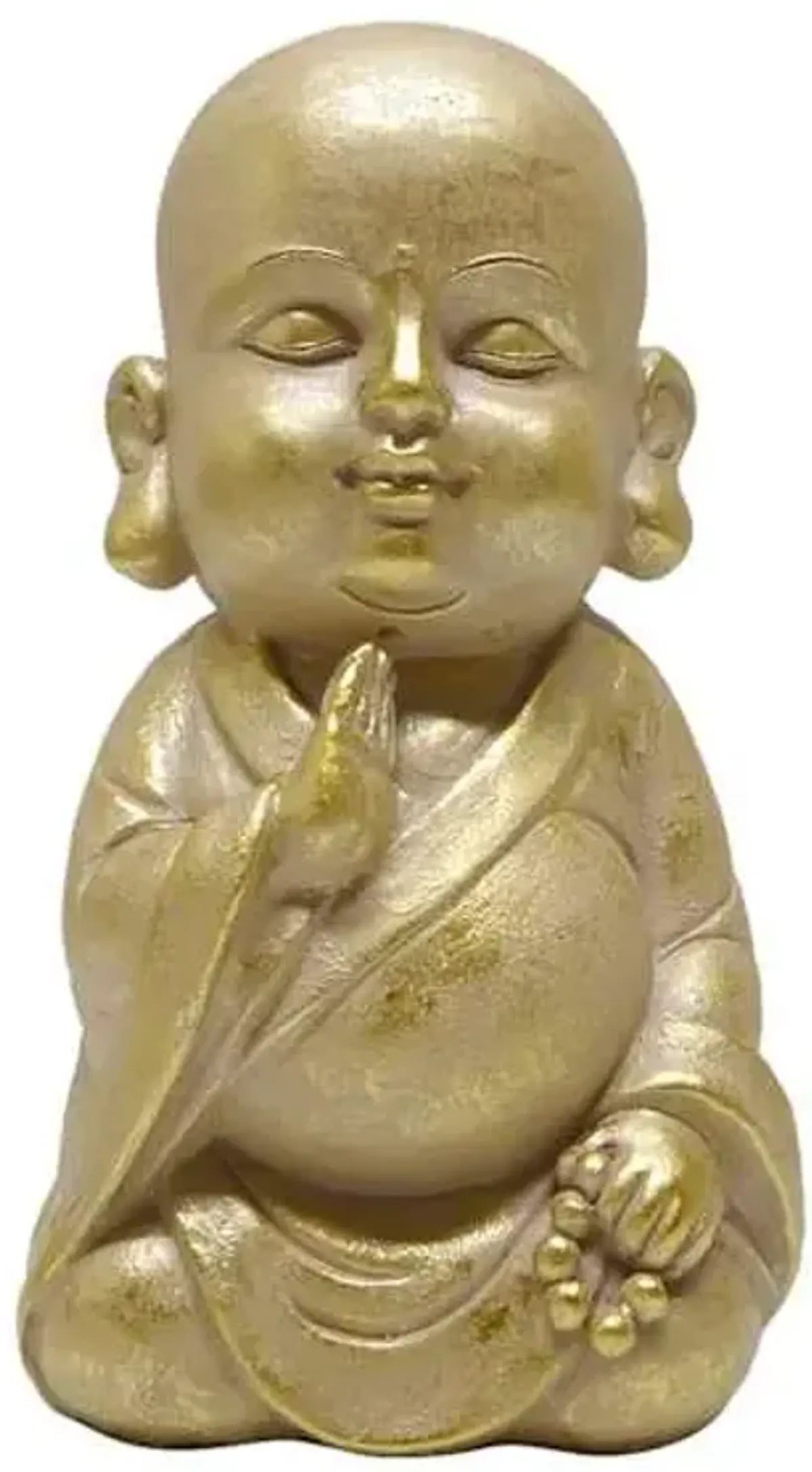 Monk Outdoor Garden Statue, 10"