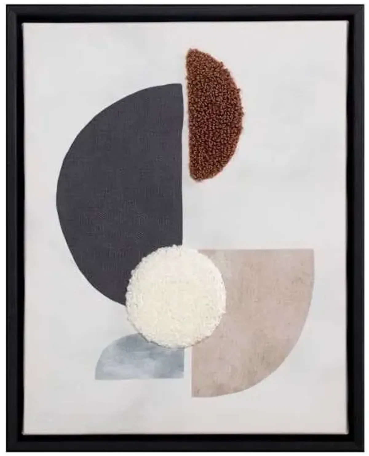 Crosby St. Framed Geometric Abstract Canvas, 8x10