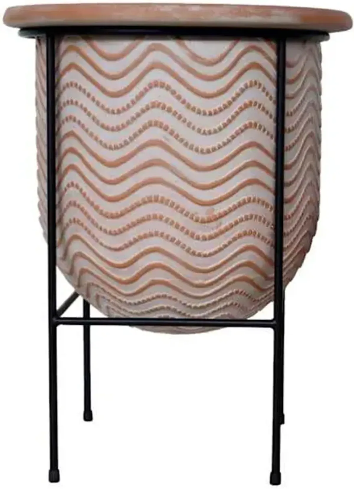 Tracey Boyd Natural Planter Stand, Small