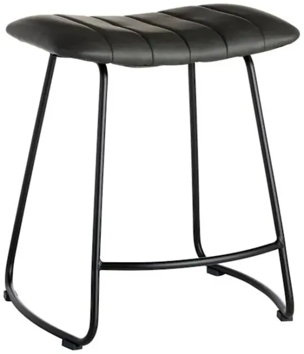 Crosby St. Jude Counter Stool, Black