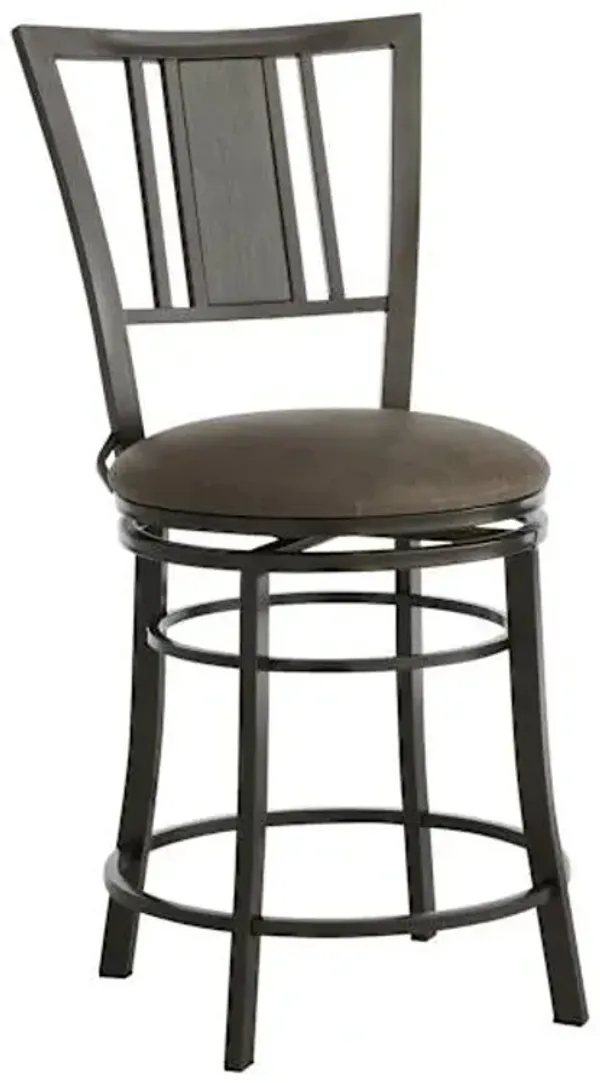 Selena Counter Stool, Grey