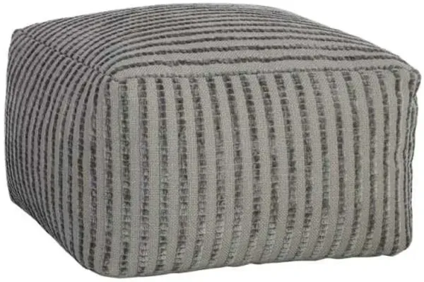 Bubble Dot Pouf, Dark Grey