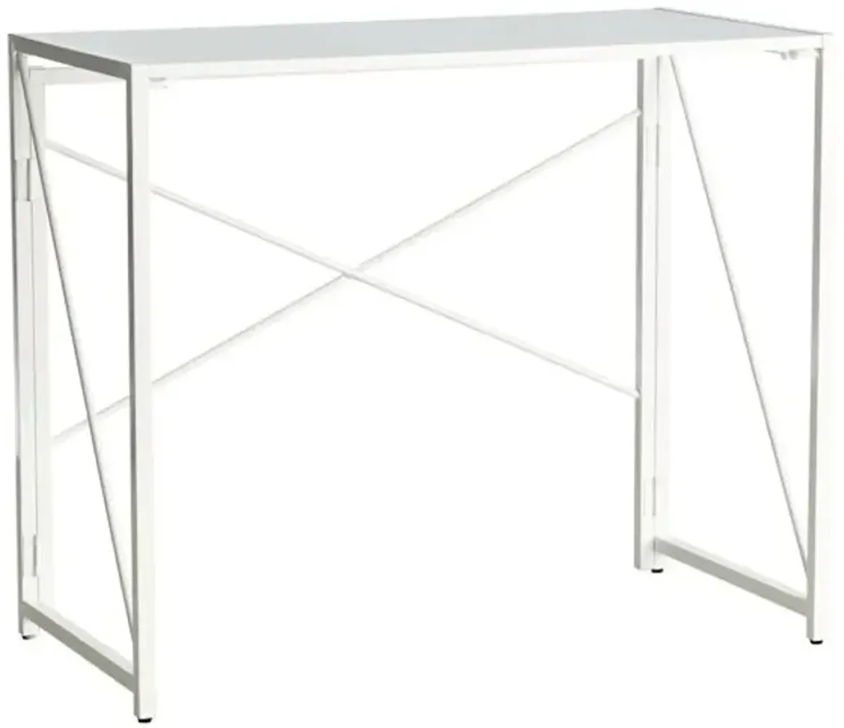 Venice Folding Desk, White