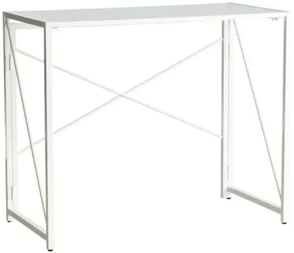 Venice Folding Desk, White