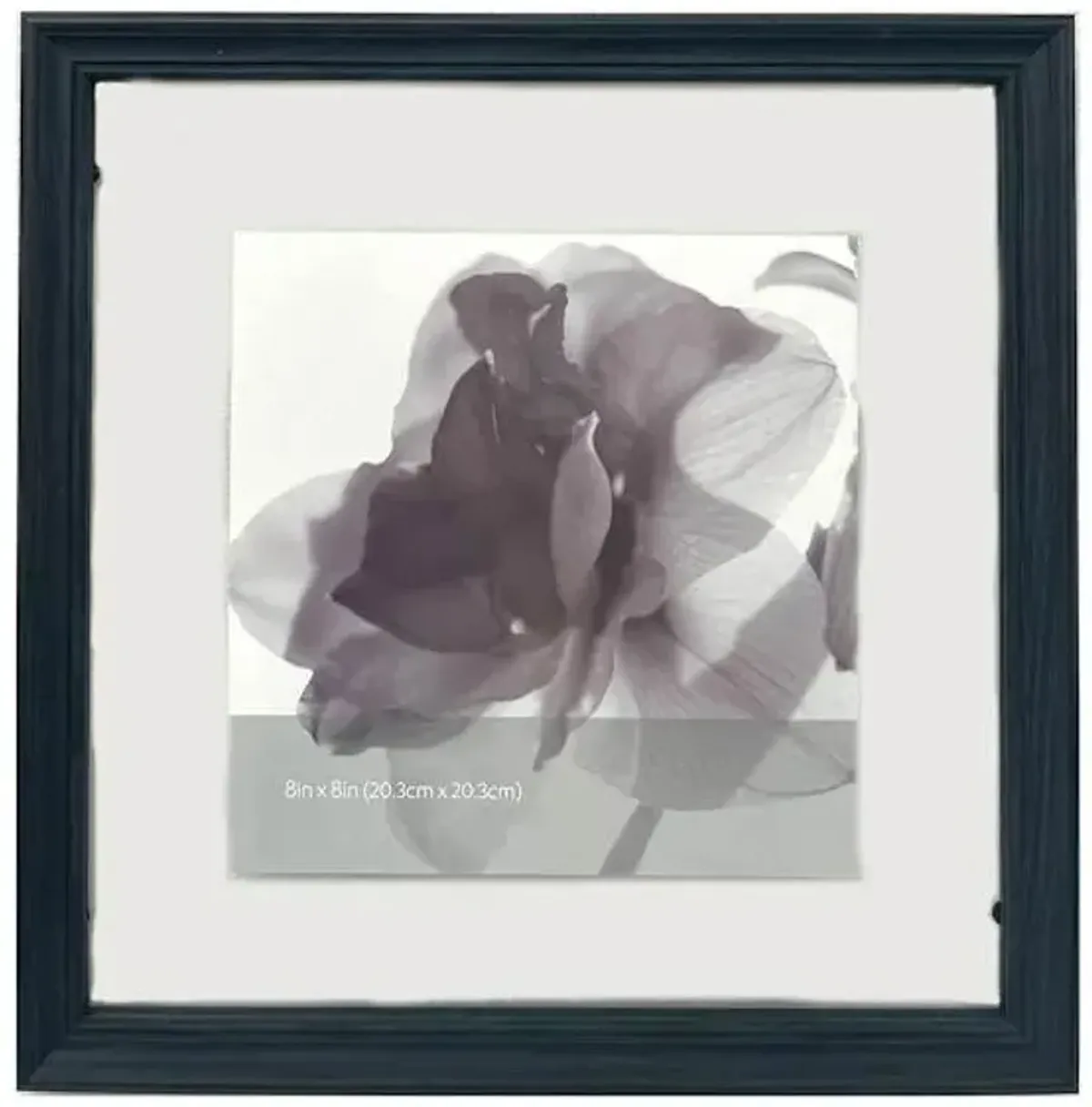 Black Ornate Floating Wall Frame, 12"