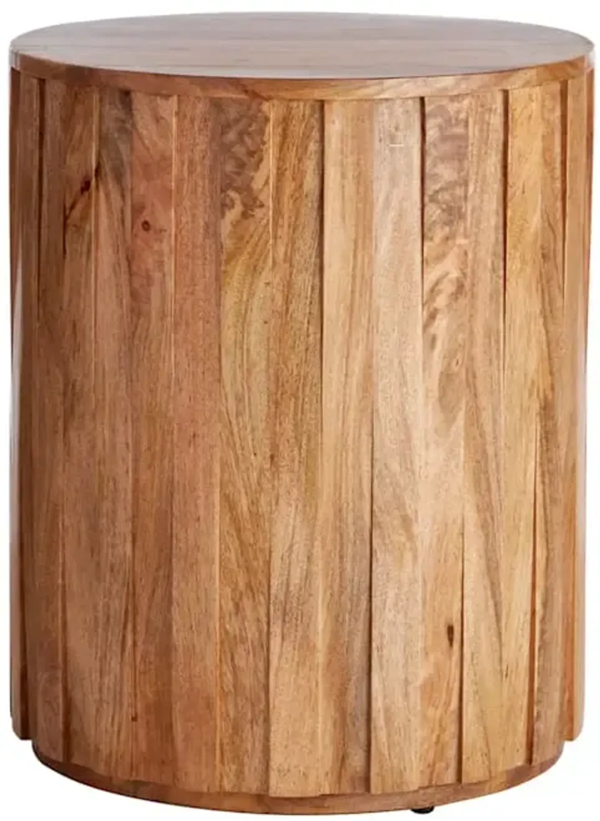 Found & Fable Havana Accent Table with Natural Mango Wood Finish