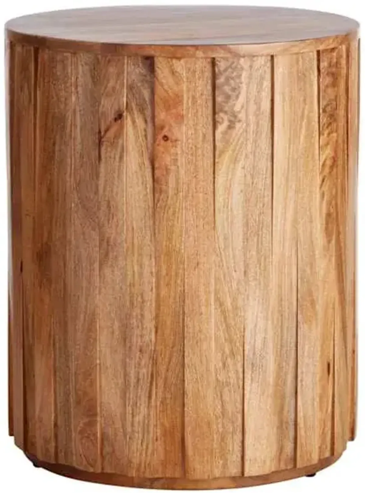 Found & Fable Havana Accent Table with Natural Mango Wood Finish