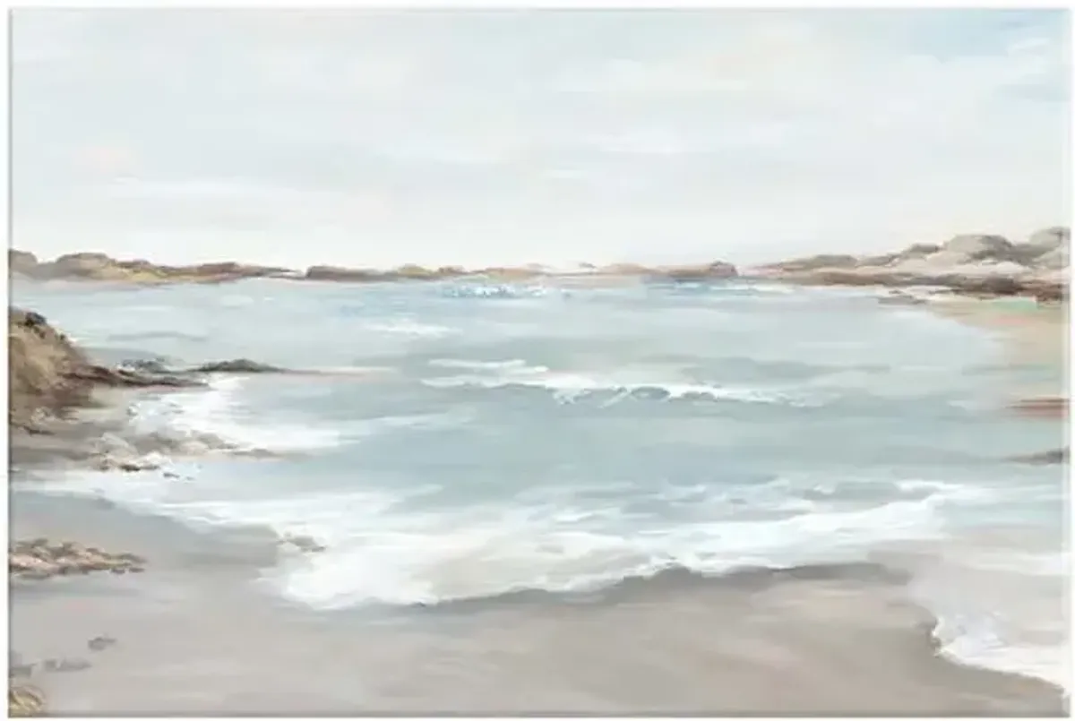 Coastal Landscape Canvas Wall Art, 24x36