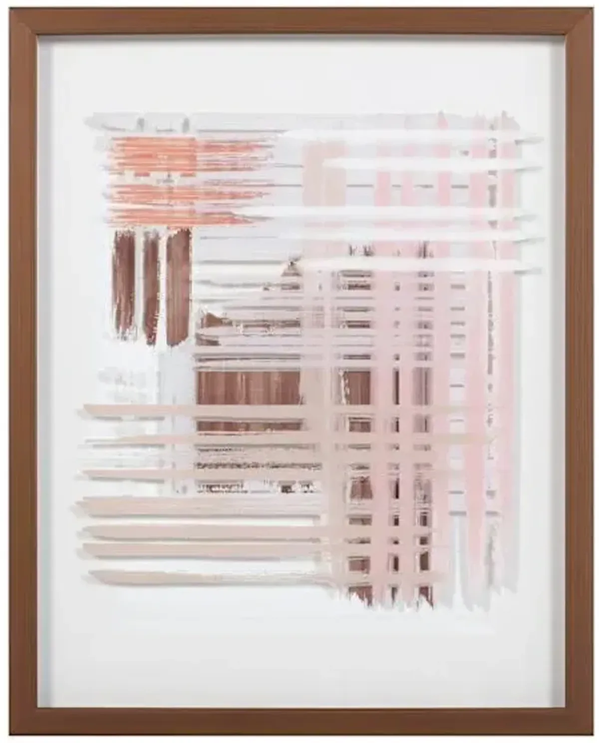 Tracey Boyd Glass Framed Lines Wall Art, 16x20