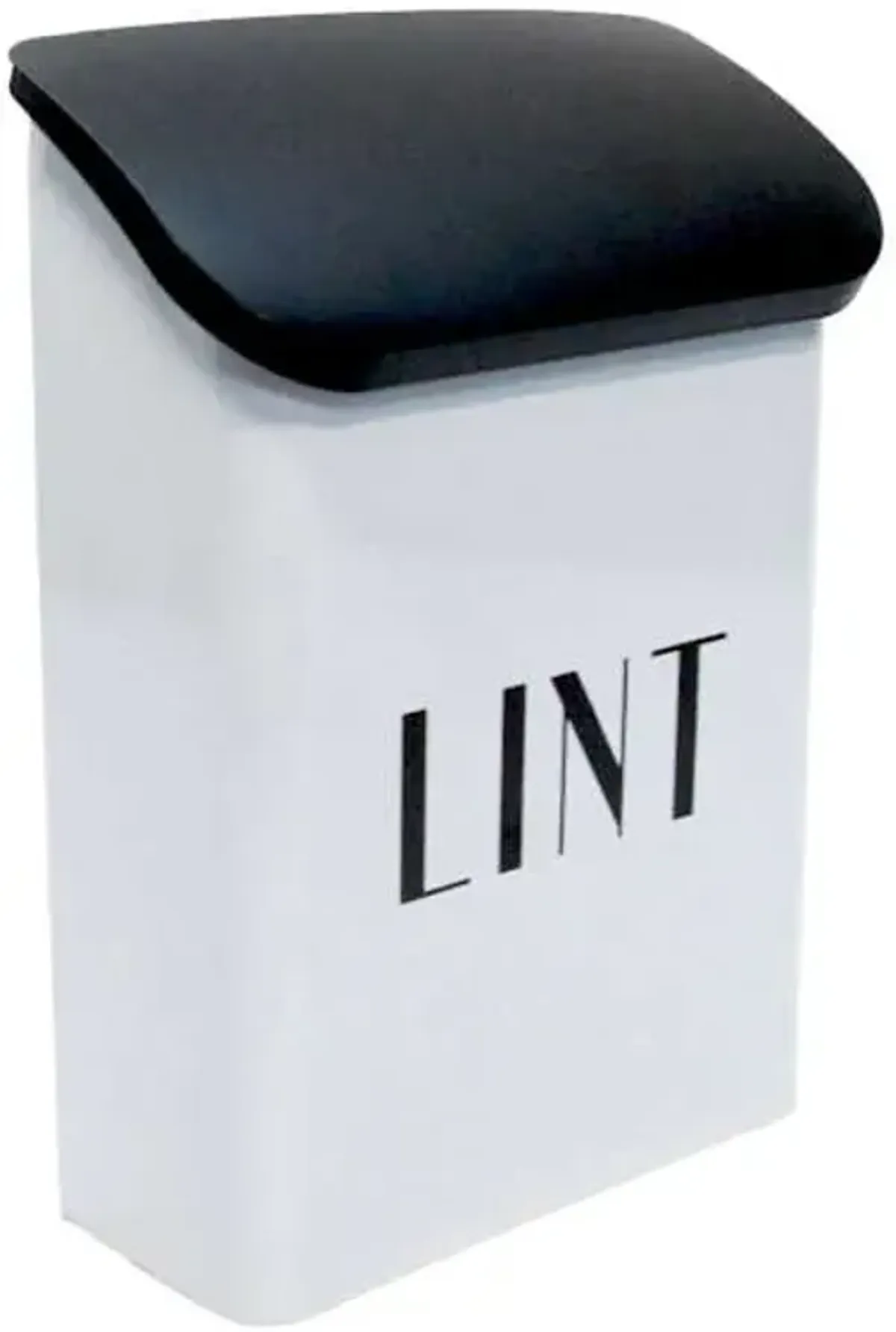White & Black Lombard Lint Box