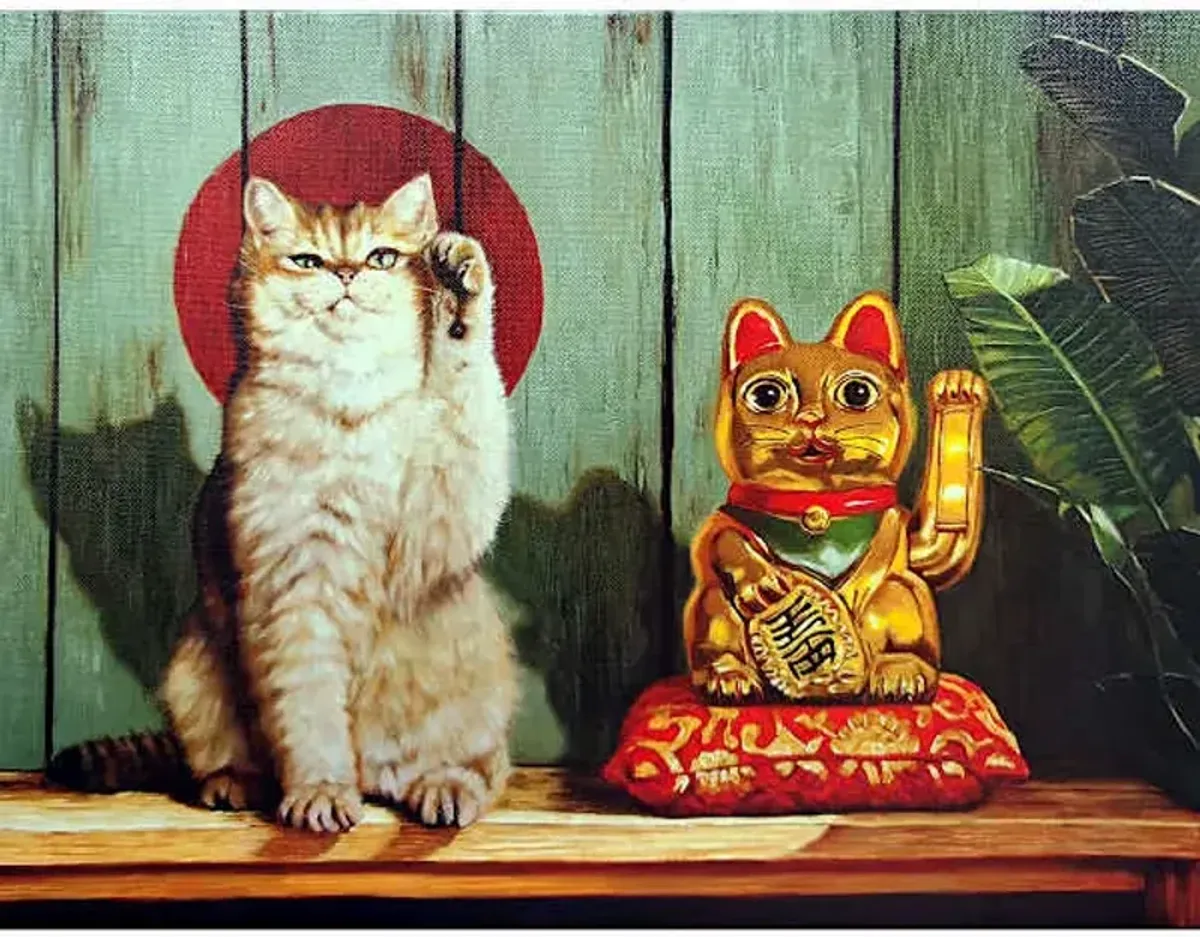 Copycat Canvas Wall Art, 16x12