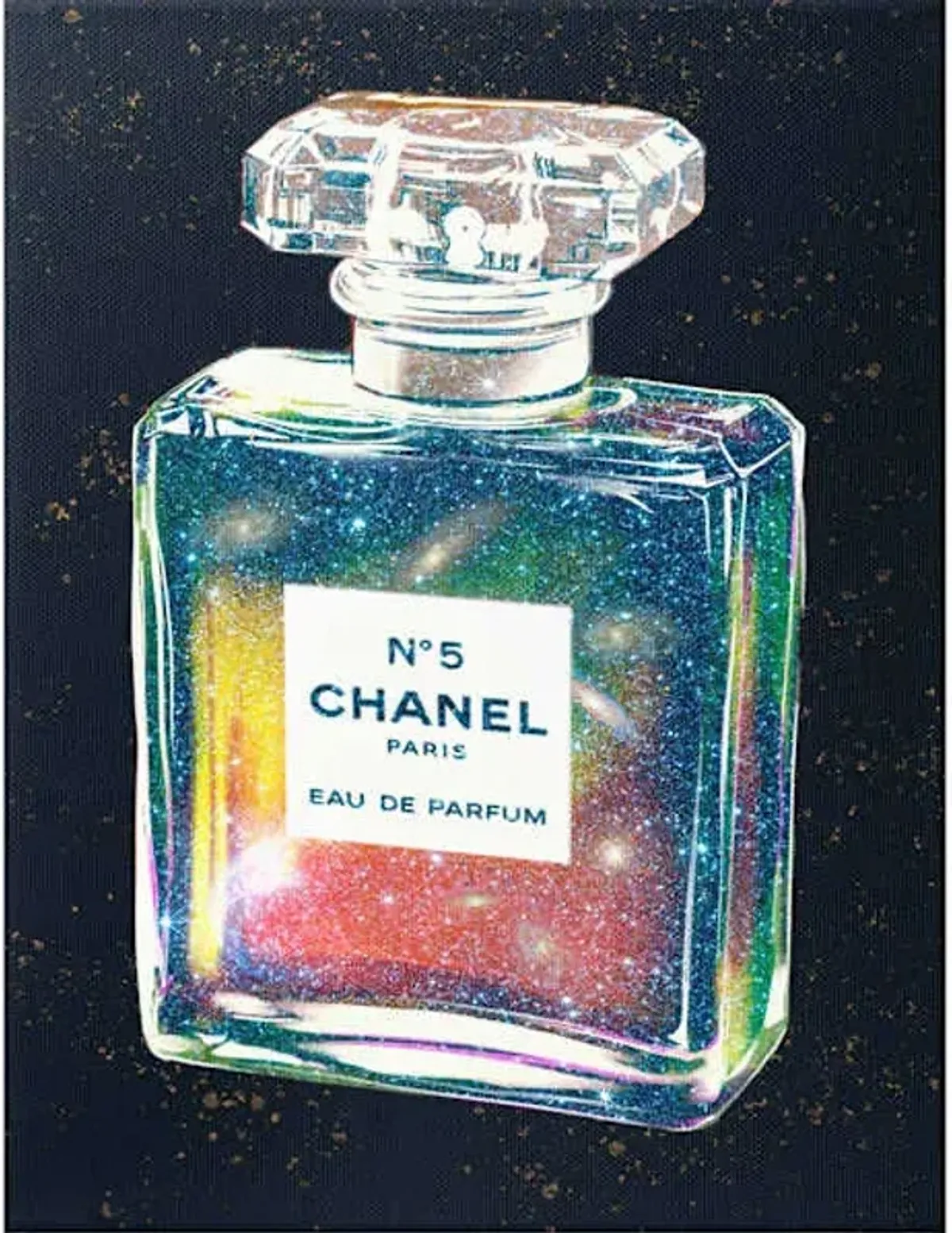 Galaxy Perfume Canvas Wall Art, 12x16