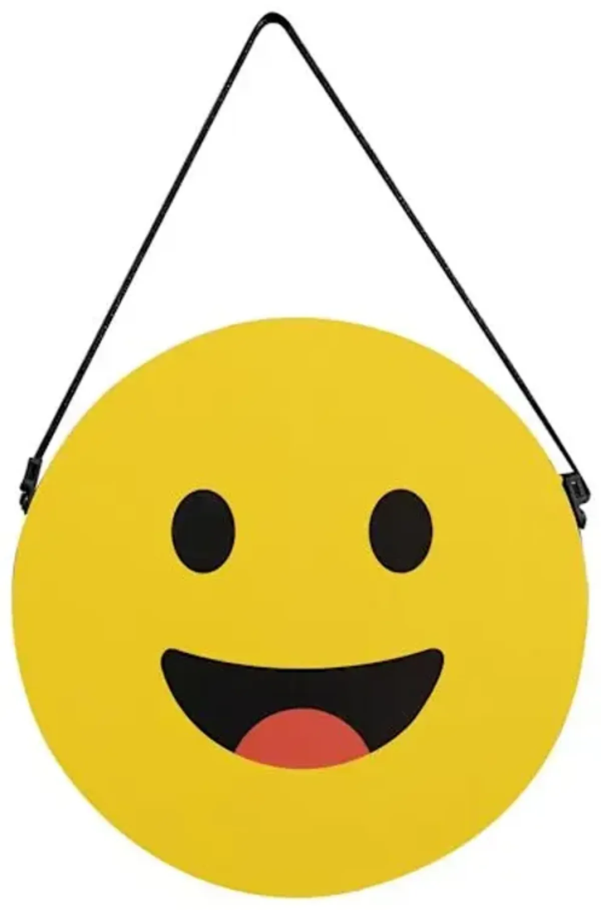 Hanging Reversible Emoji Wall Art, 8"