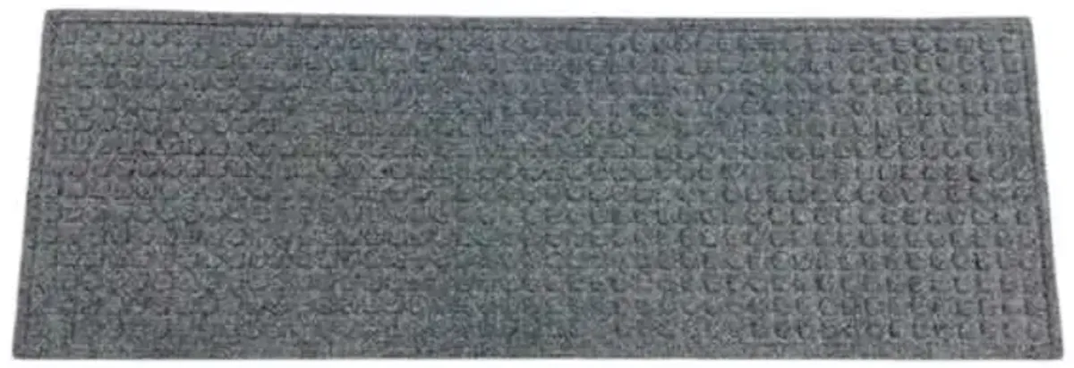 4-Pack Grey Rubber Stair Treads, 10x30