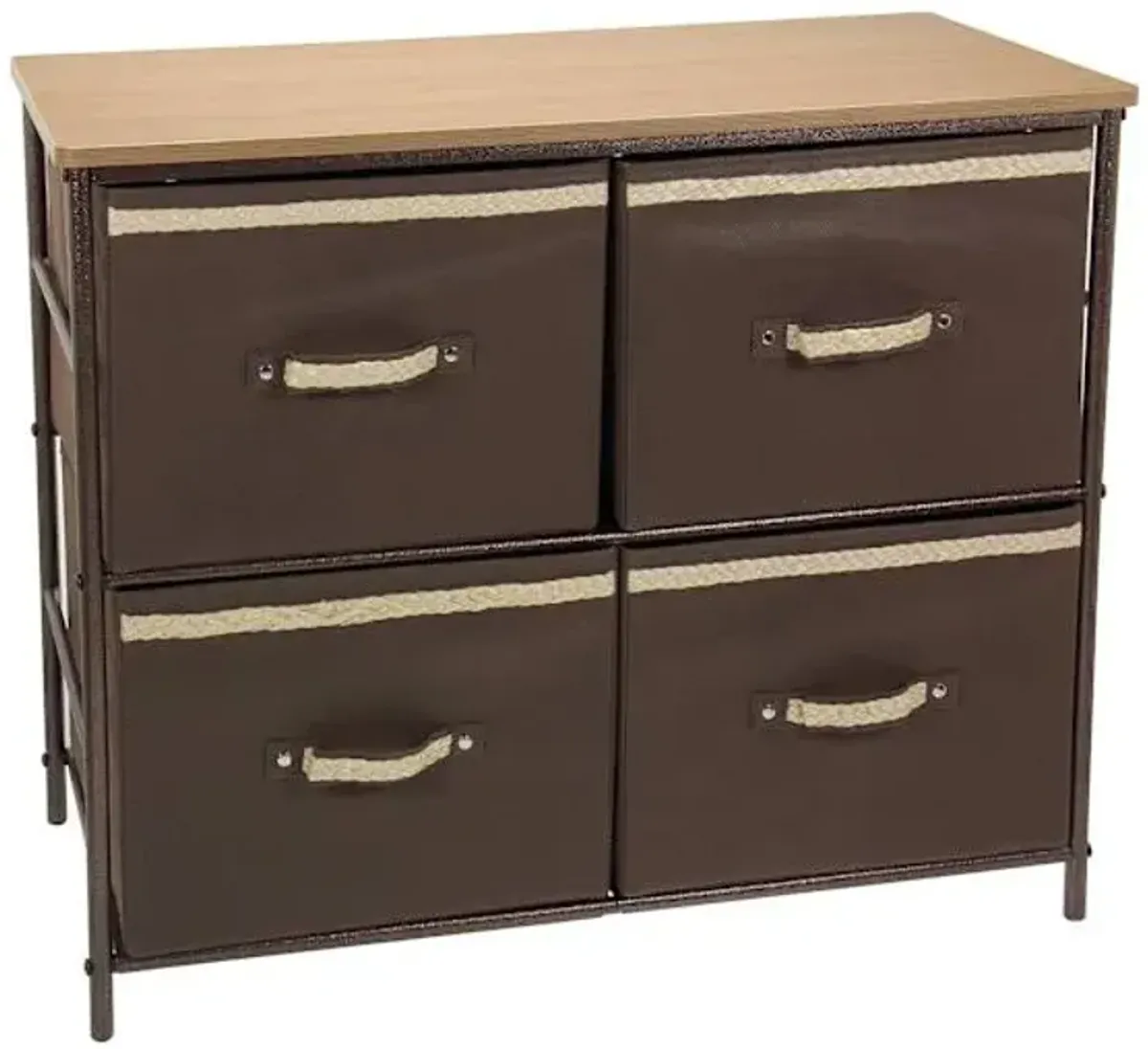 Joel 4-Drawer Storage Chest, Brown