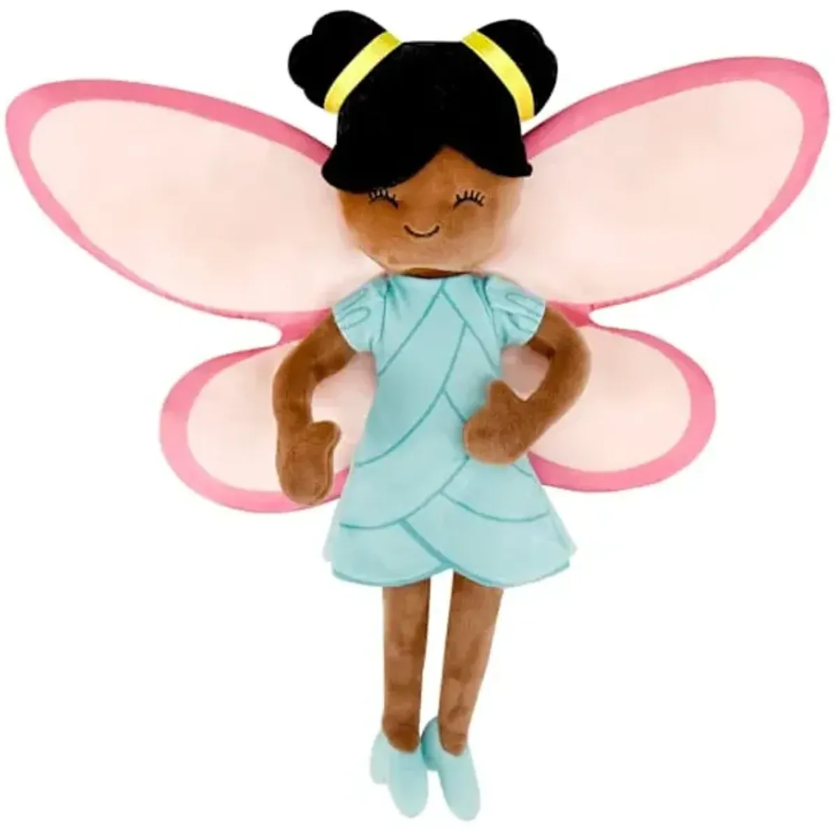 Tiny Dreamers Blue Dress Fairy Pillow, 18"