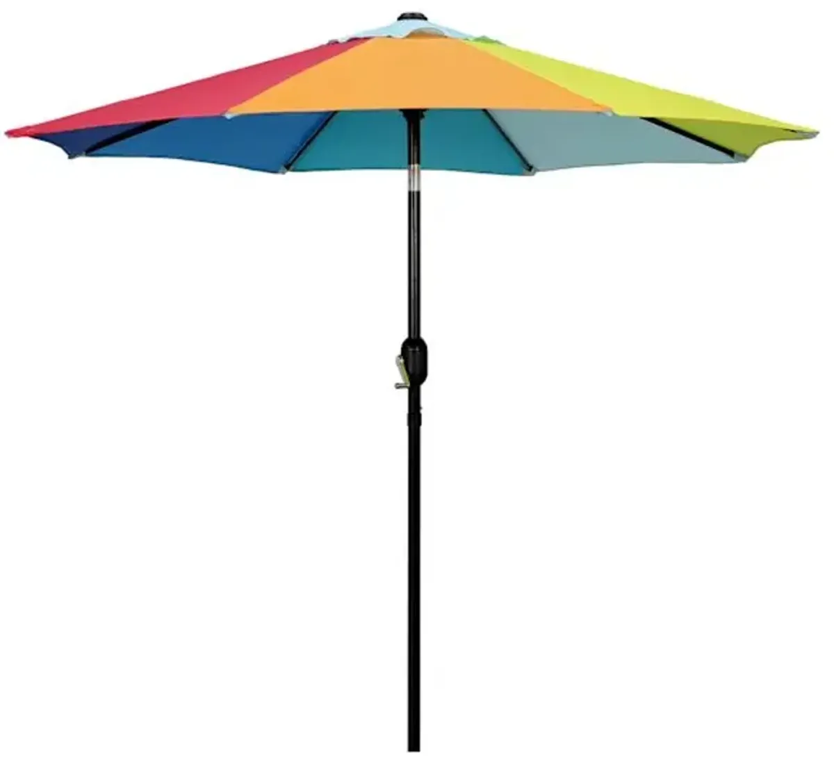 Rainbow Crank & Tilt Round Patio Umbrella, 7.5'