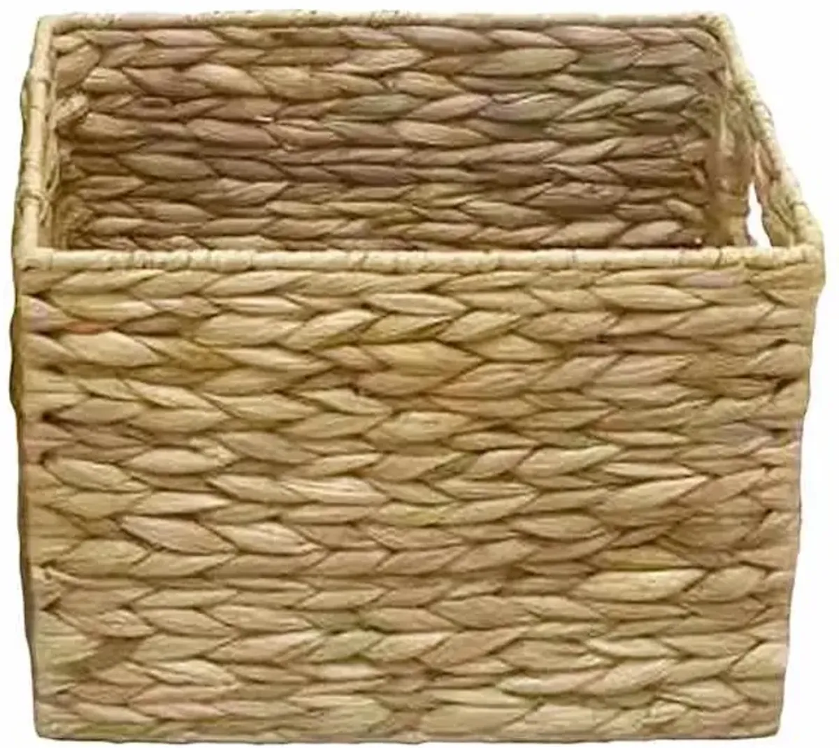 Water Hyacinth Rectangle Basket, Small