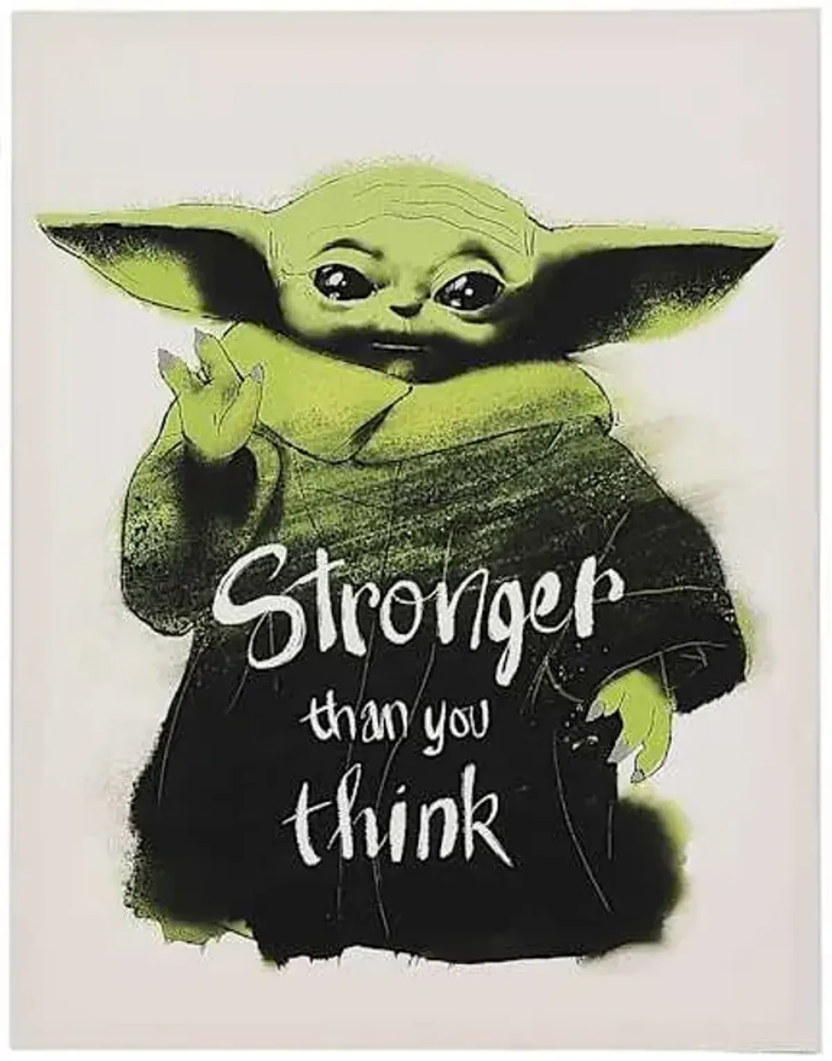 Mandalorian Stronger Canvas Wall Art, 11x14