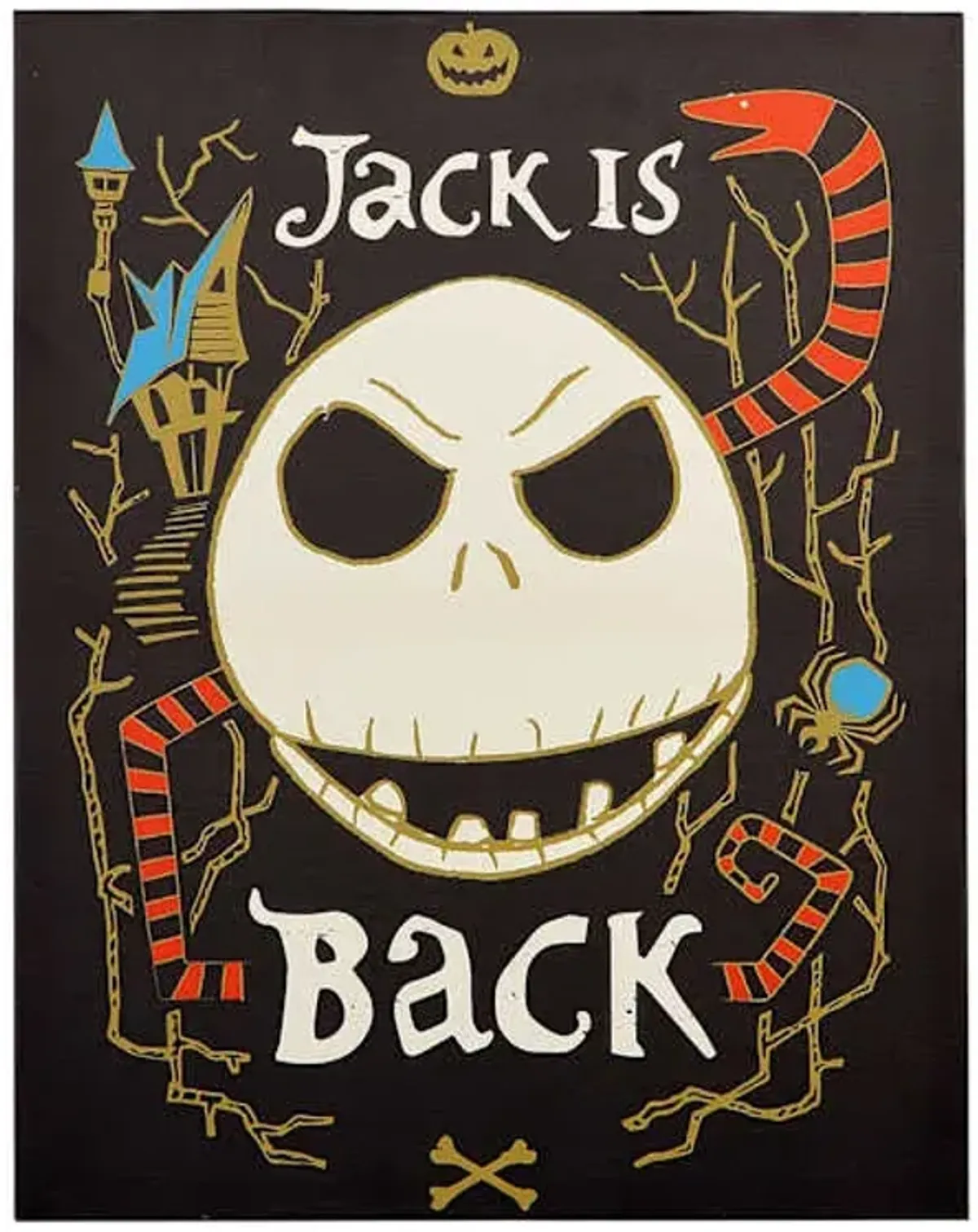 Jack Is Back Canvas Wall Art, 11x14