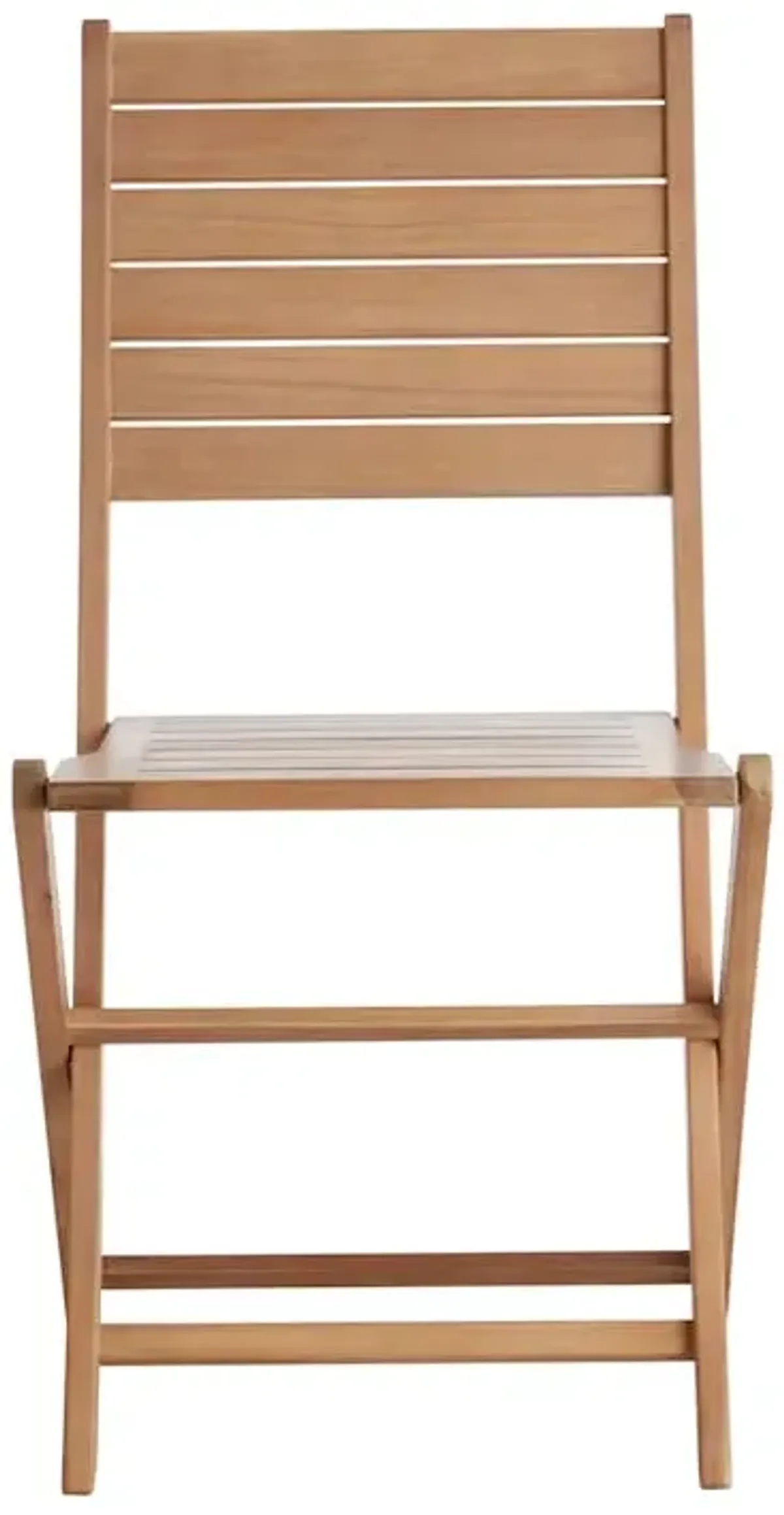 Honeybloom Acacia Wood Patio Folding Chair