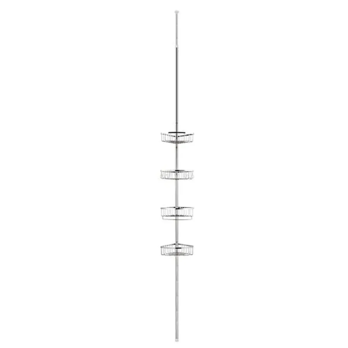 Neil Shower Tension Caddy, Chrome