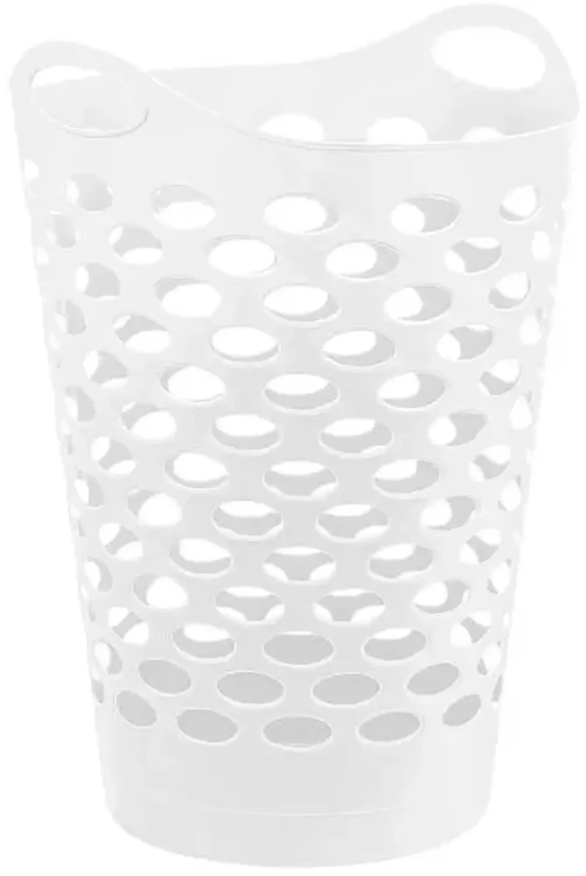 White Flexible Laundry Hamper, 60l