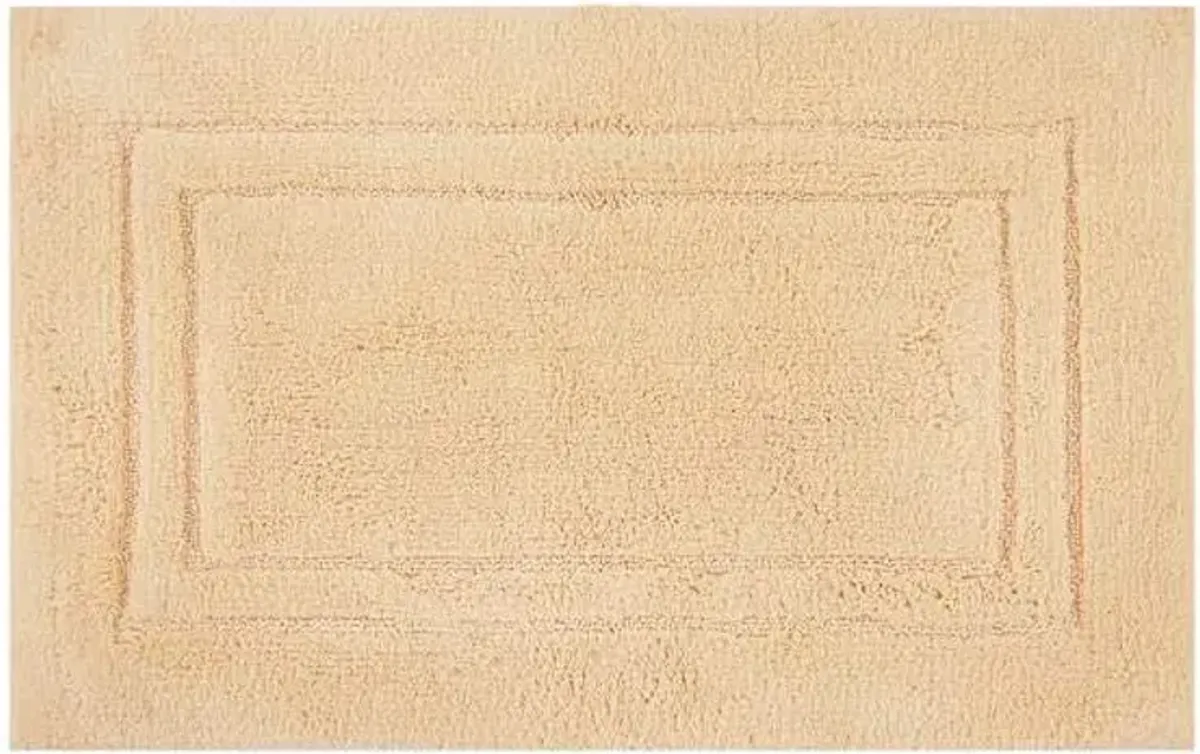 Racetrack Yellow Bath Rug, 20x30