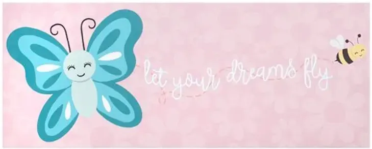 Tiny Dreamers Pink Dreams Canvas Wall Art, 20x8