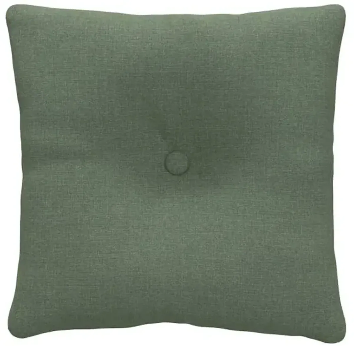 Endive Green Premium Outdoor Tufted Back Cushion