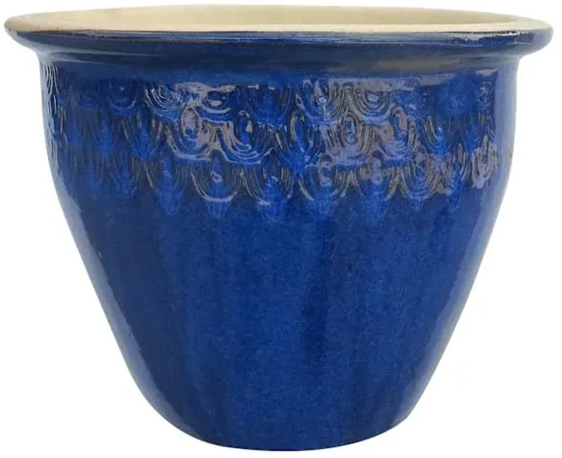 Vegas Blue Outdoor Planter, Large