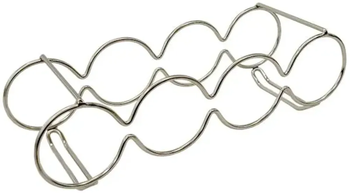 Stackable Nickel Wine Rack