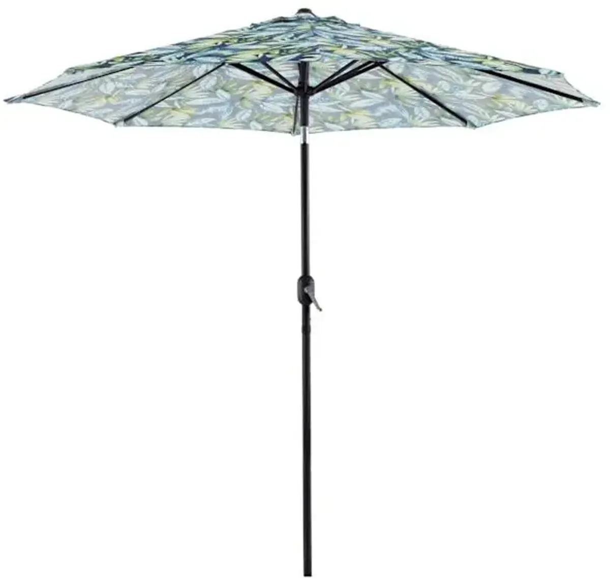 Seneca Navy Crank & Tilt Round Patio Umbrella, 9'