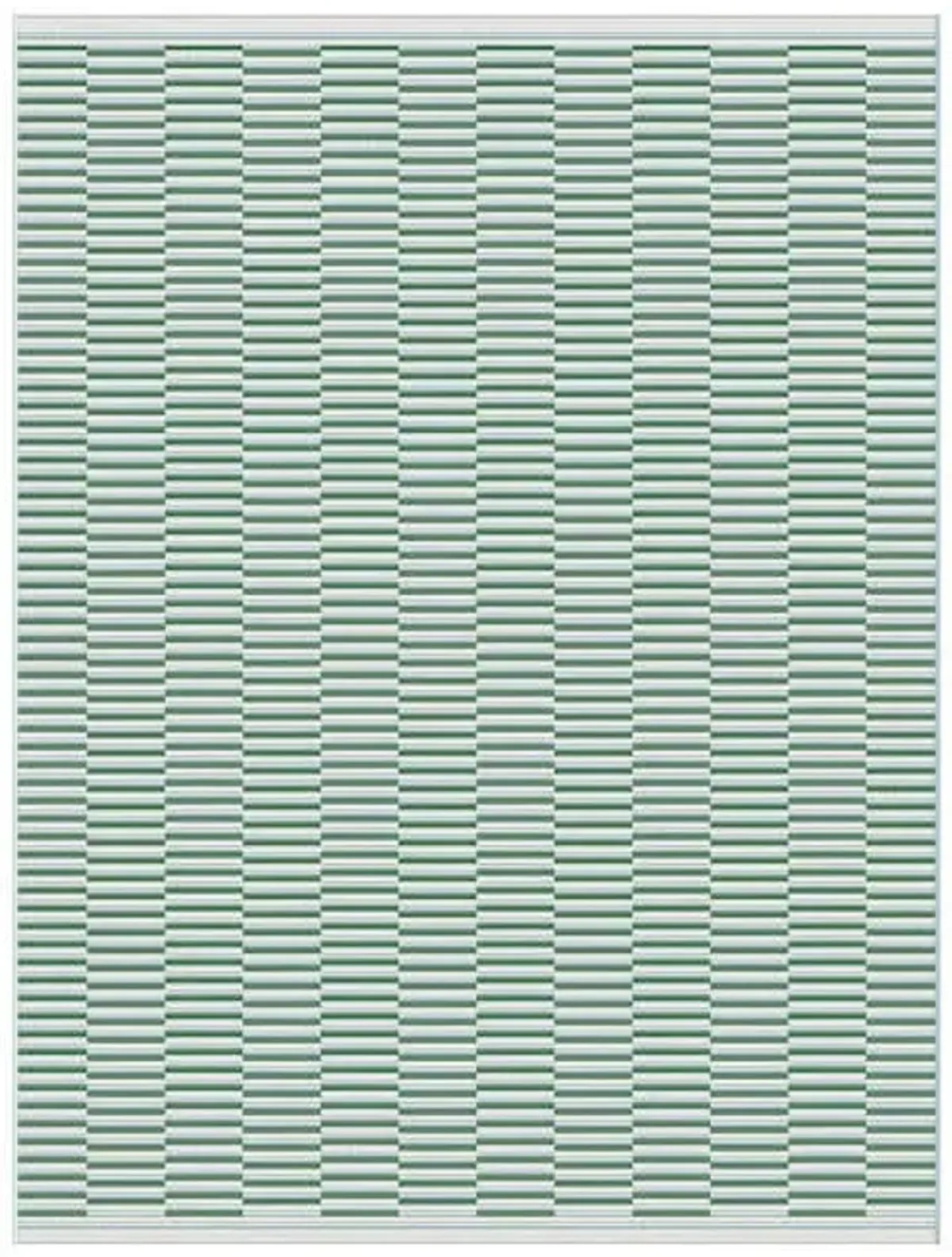(E517) Daytona Blue Broken Stripe Outdoor Area Rug, 8x10