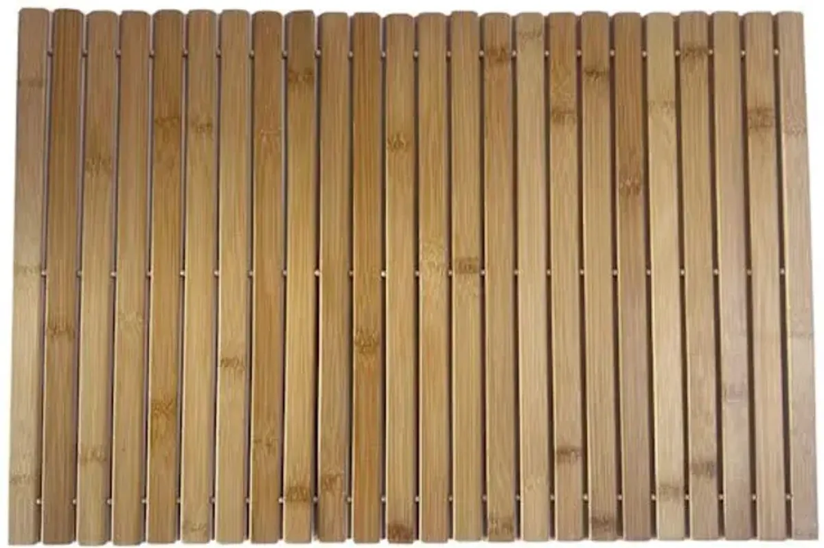 Bamboo Wood Bath Mat