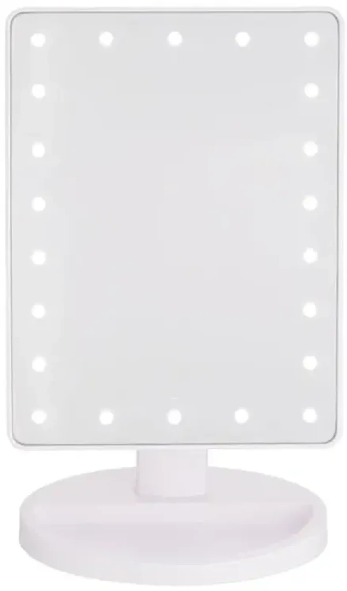 LED 1X & 3X Small Table Mirror, 6.1"