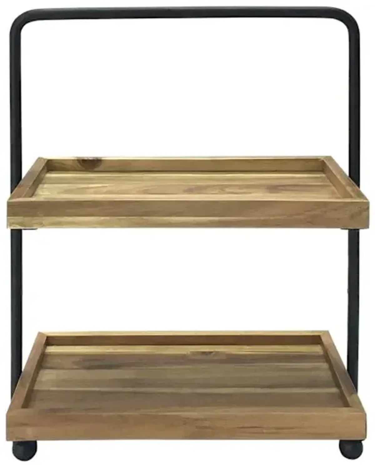 Honeybloom Howell 2-Tier Wooden Counter Tray