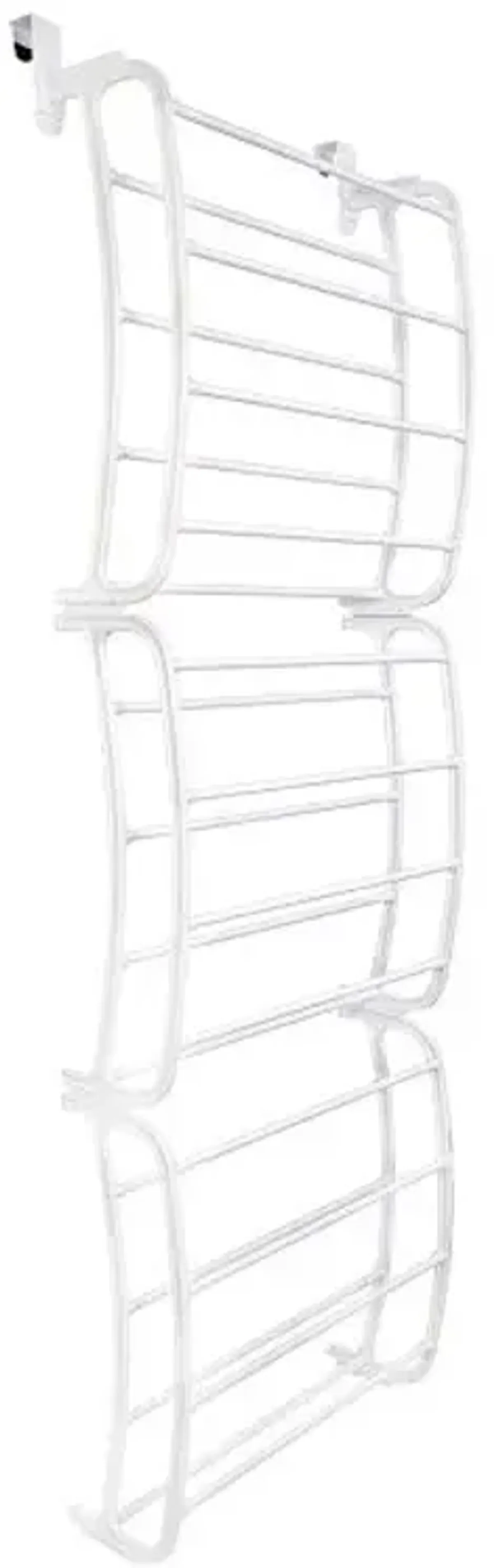 36-Pair Over The Door Shoe Organizer, White