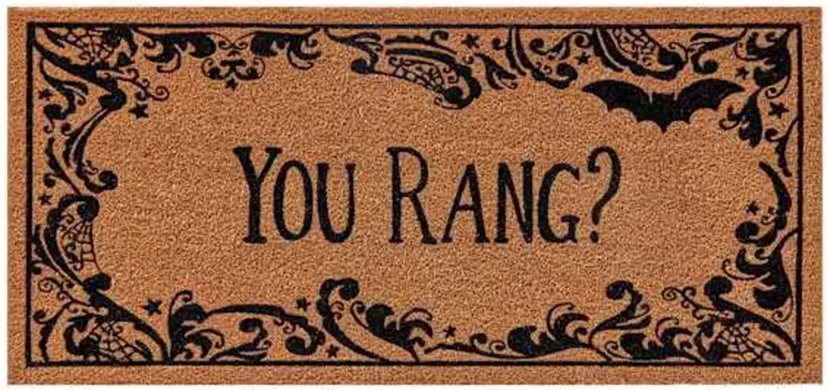 Midnight Shadows You Rang Coir Mat, 22x47