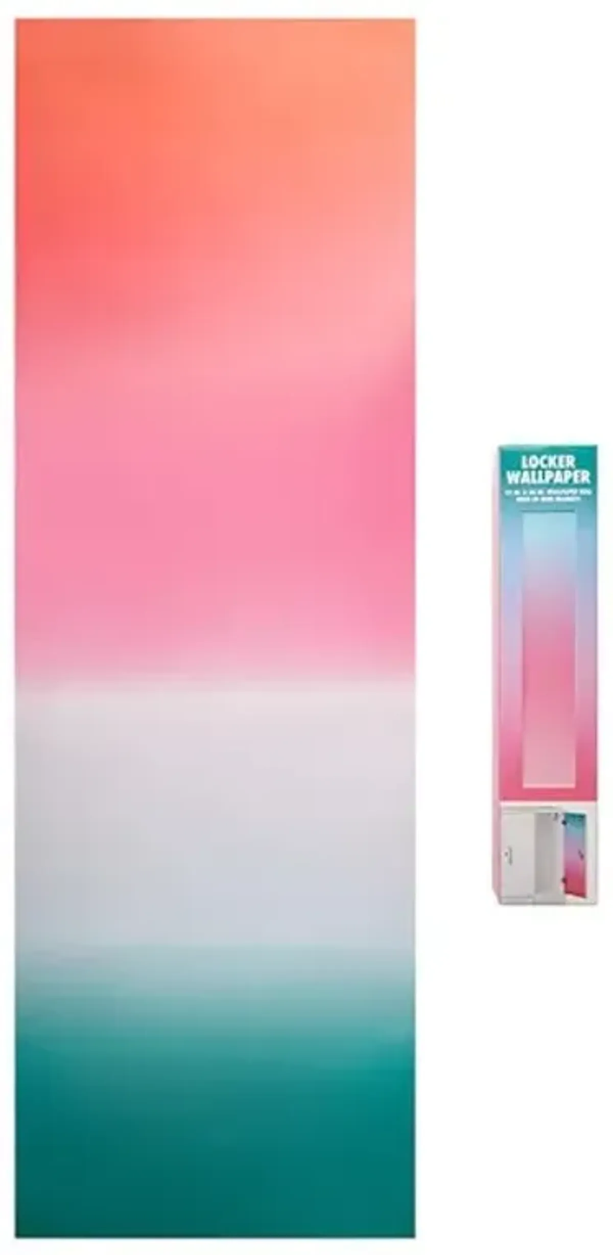 Ombre Printed Locker Wallpaper