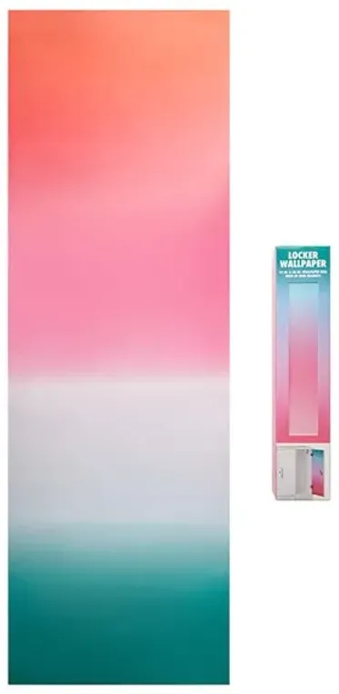 Ombre Printed Locker Wallpaper