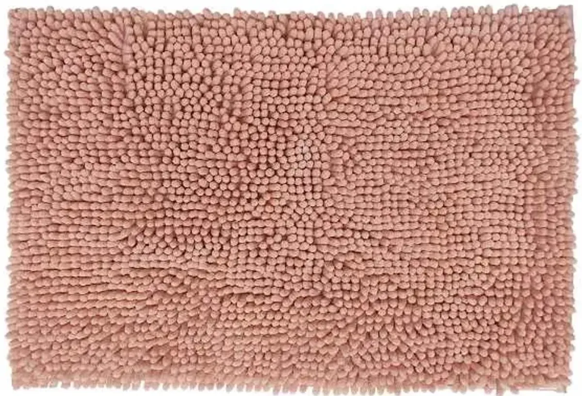 Tiny Dreamers Treats & Tiaras Pink Noodle Bath Rug, 17x24