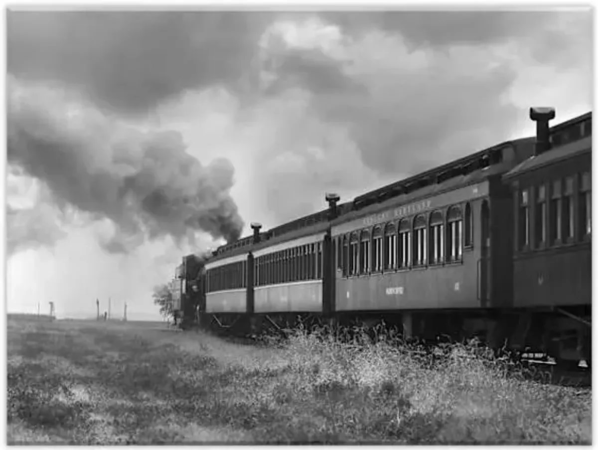 Train Canvas Wall Art, 45x60