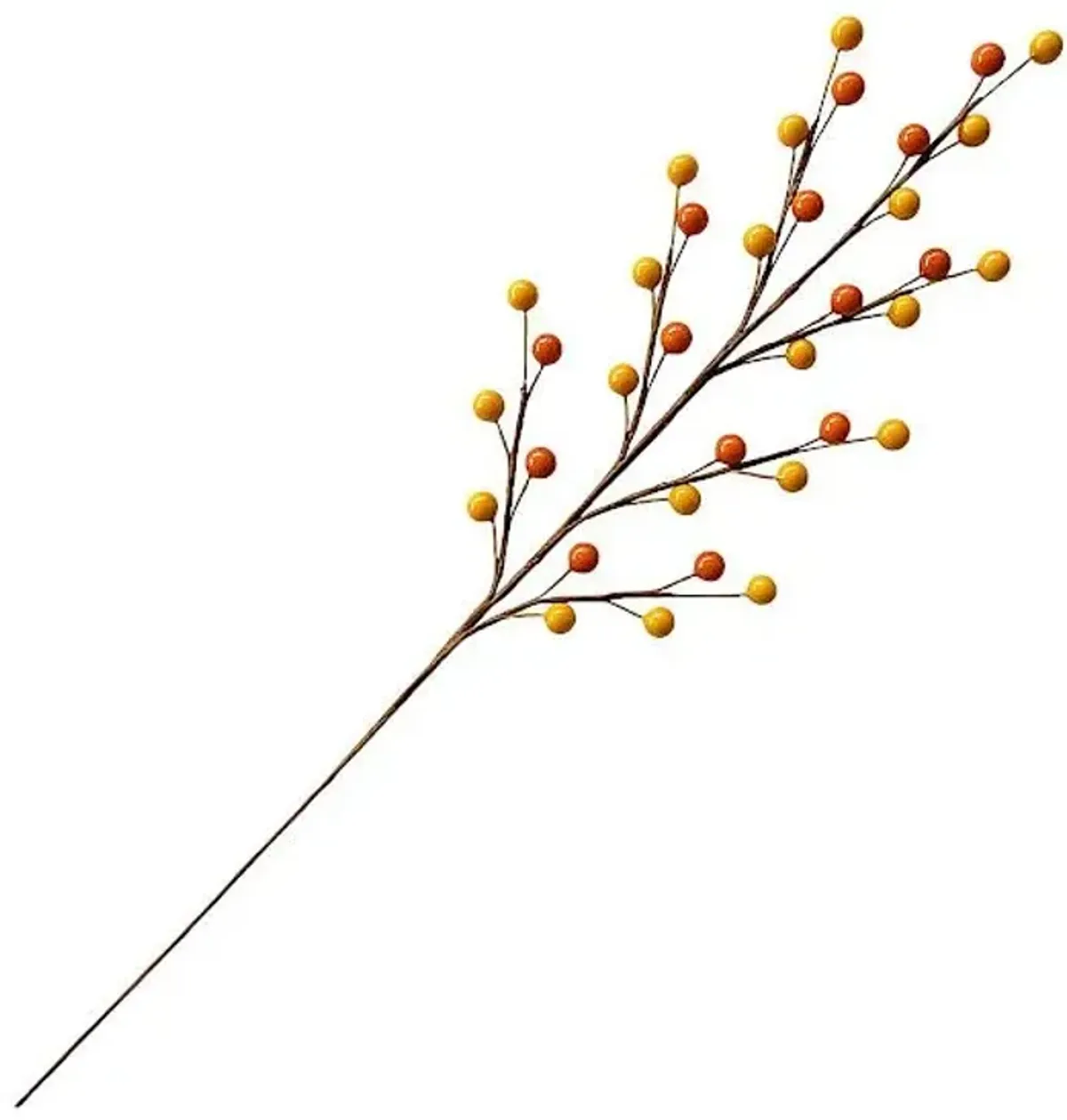 3-Pack Light & Dark Yellow Berry Stem, 19"